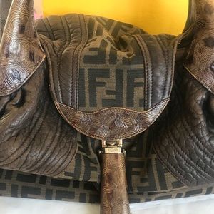 Fendi Zucca Large Spy Bag